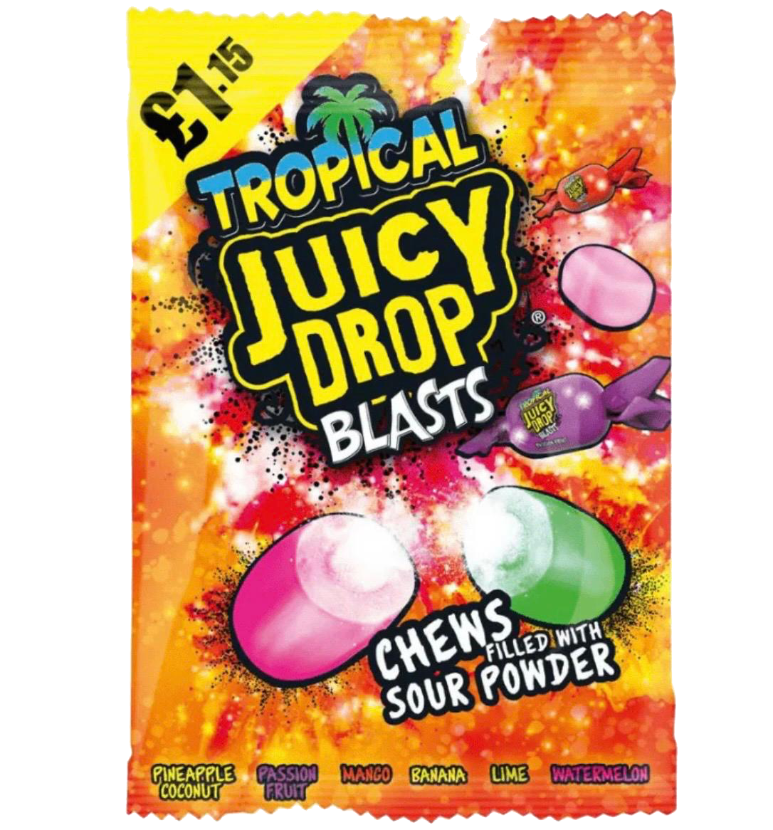 Tropical Juicy Drop Blasts 12x120g