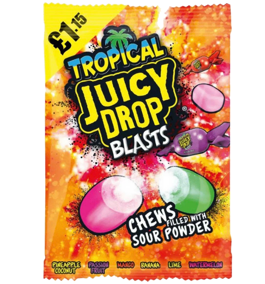 Tropical Juicy Drop Blasts 12x120g