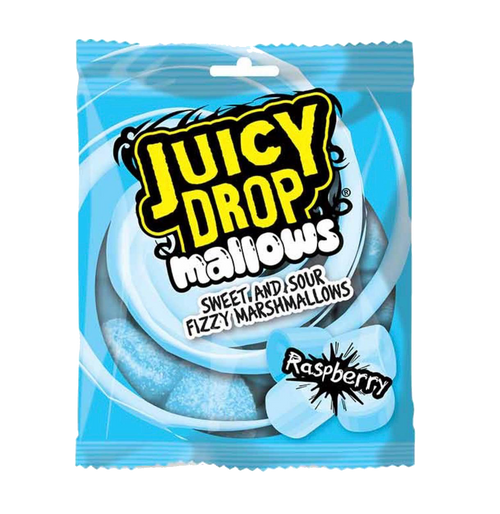 Juicy Drop Mallows Raspberry 12X100g