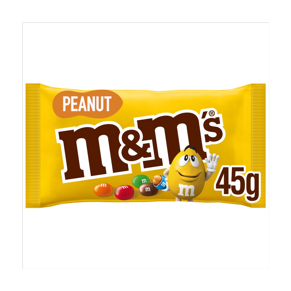 M&M'S Milk Chocolate Crunchy Peanut Bag 45g