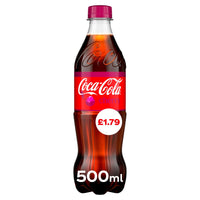 Coca-Cola Cherry PM £1.85 500mlX12 Bottle