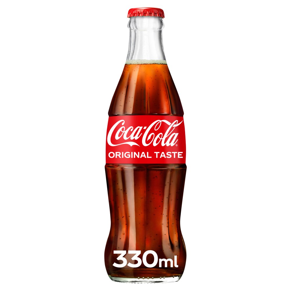Coca-Cola 24 x 330ml Glass Bottles
