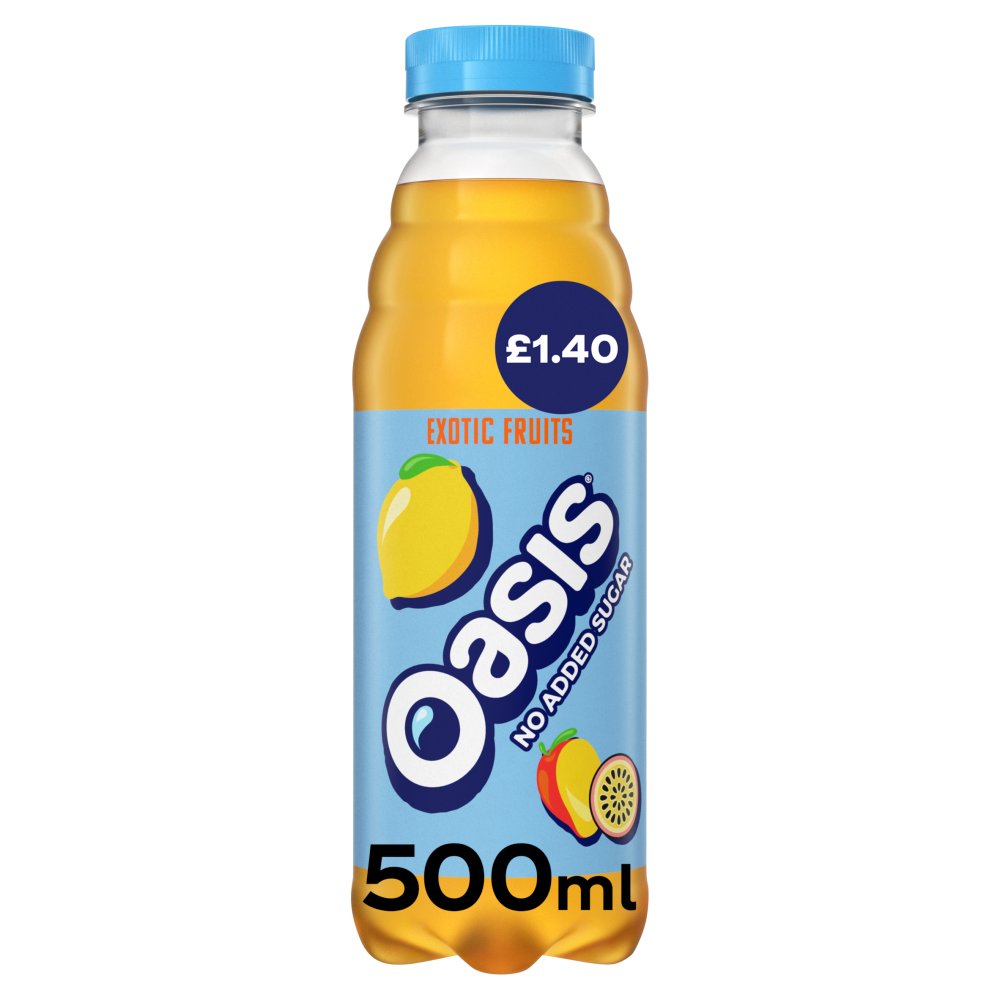 Oasis 12 x 500ml PM £1.40
