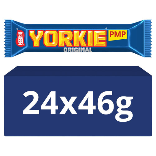 Yorkie Milk Chocolate Bar 46g PMP 89p Std × 24 × 1