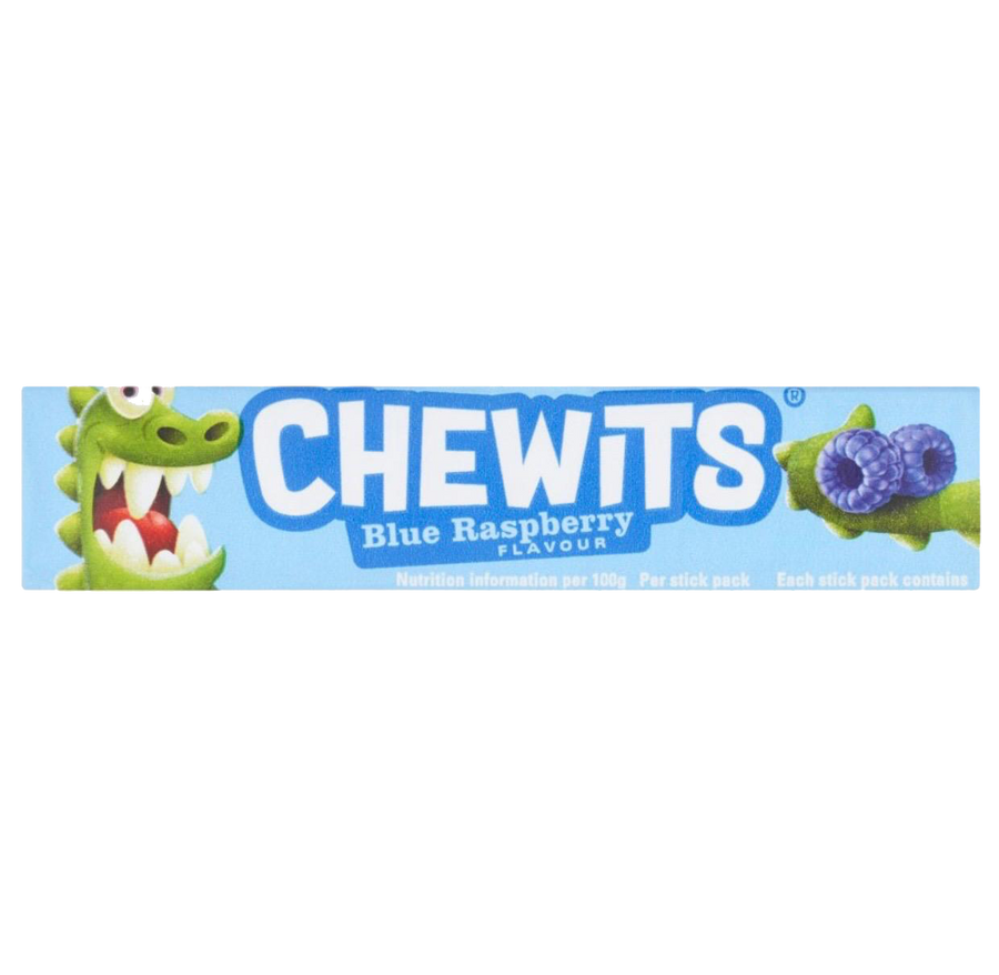 Chewits Blue Raspberry 40x30g