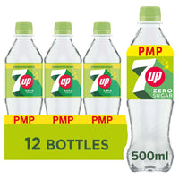 7Up Bottle PMP 500ml × 12 × 1