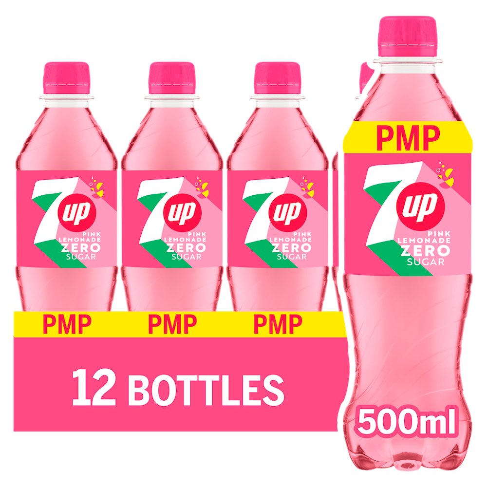 7Up Bottle PMP 500ml × 12 × 1