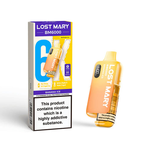 Lost marry vape bm 6000 Banana Ice