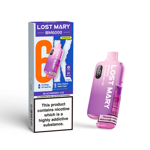 Lost marry vape bm 6000 BlackBerry Ice