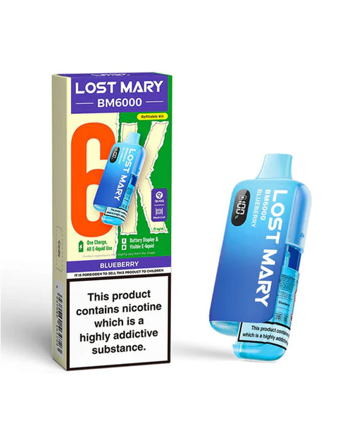 Lost marry vape bm 6000 Blueberry