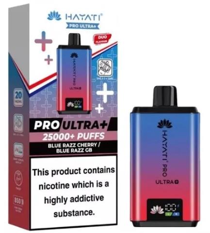 Hayati Pro Utra+ 25000 Puffs Blue razz cherry / Blue razz Gb
