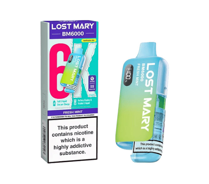 Lost marry vape bm 6000 fresh mint