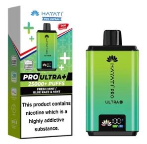 Hayati Pro Ultra+ 25000 Puffs Blue razz mint/ Fresh mint