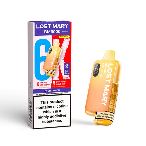 Lost marry vape bm 6000 fruit punch