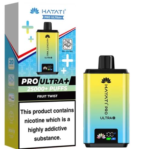 Hayati Pro Ultra+ 25000 Puffs Fruit twist