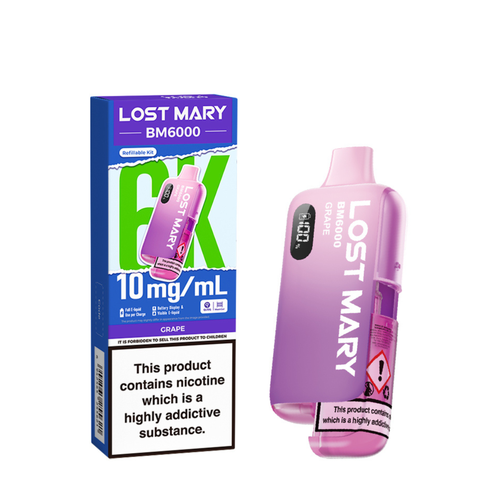 Lost marry vape bm 6000 grape