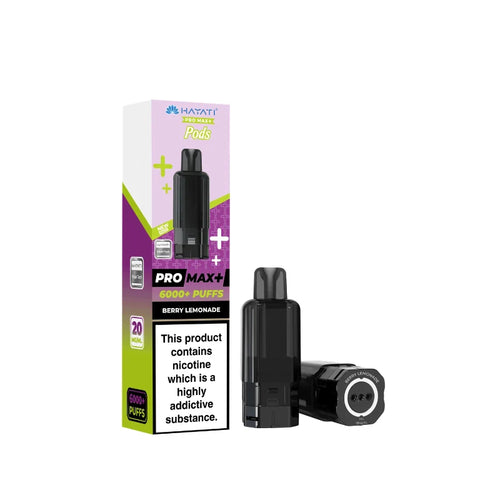 Hayati Pro Max+ Pods 6000+ Puffs Berry Lemonade