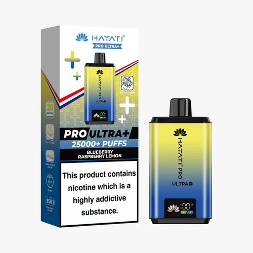 Hayati Pro Ultra+ 25000 Puffs Blueberry Raspberry Lemon