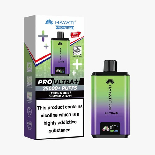 Hayati Pro Ultra+ 25000 Puffs Lemon Lime / Summer Dream