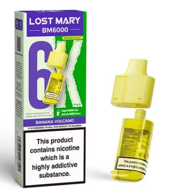 LOST MARY BM6000 REFILLABLE PODS