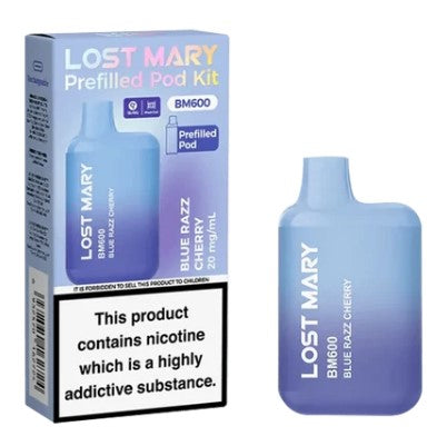 LOST MARY BM600 RECHARGEABLE PREFILLED KIT PACK OF 10
