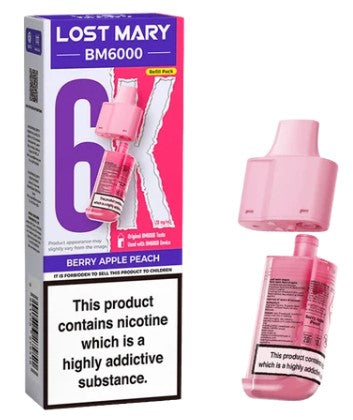 LOST MARY BM6000 REFILLABLE PODS