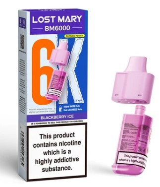 LOST MARY BM6000 REFILLABLE PODS