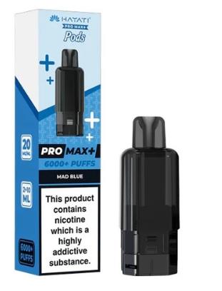 Hayati Pro Max+ Pods 6000+ Puffs Mad Blue
