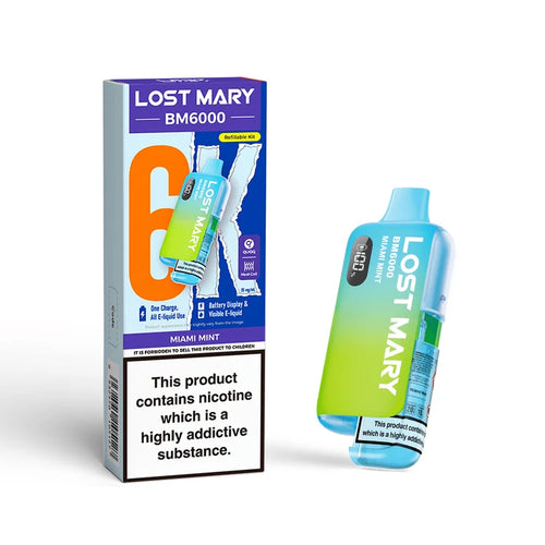 Lost marry vape bm 6000 maimi mint