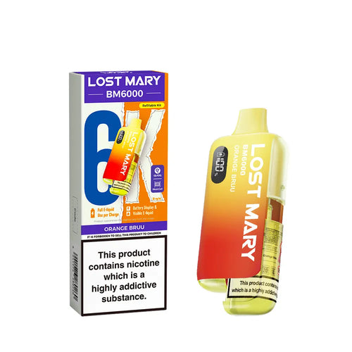 Lost marry vape bm 6000 orange bruu