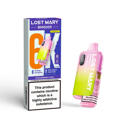Lost marry vape bm 6000 strawberry kiwi