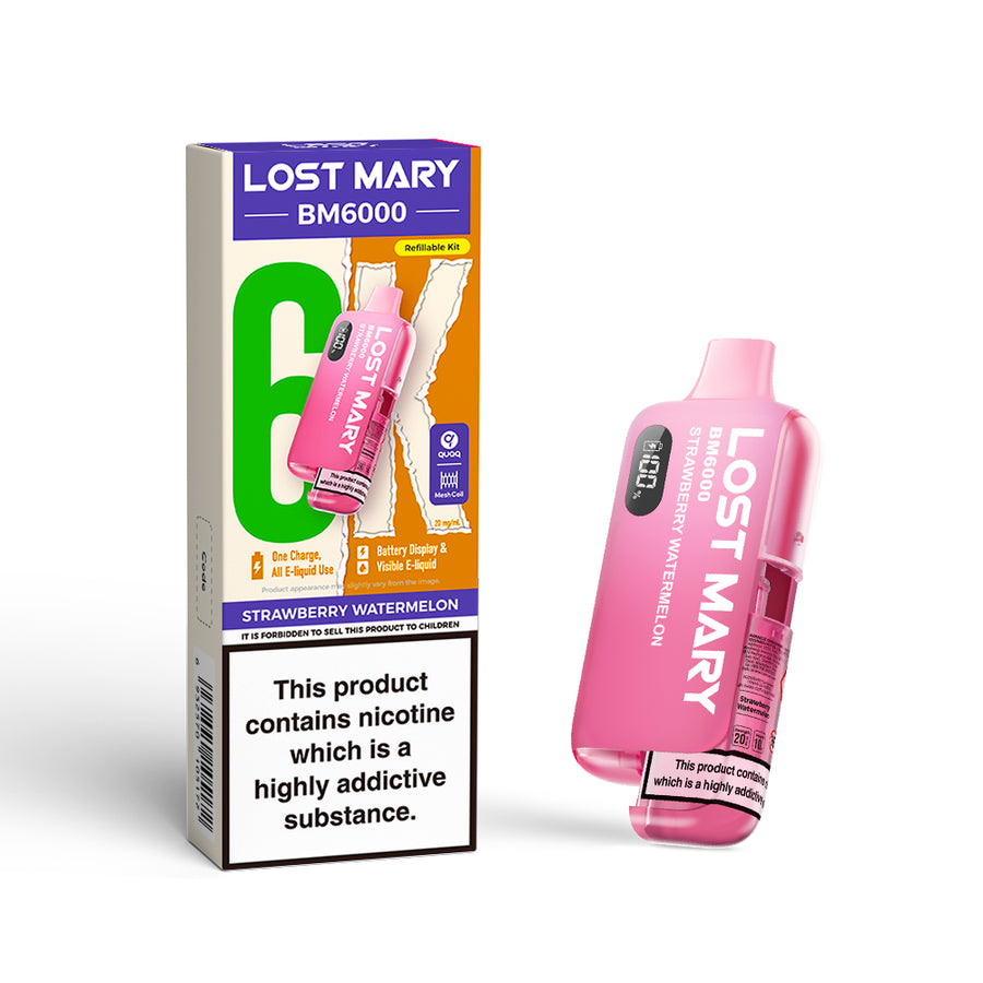 Lost marry vape bm 6000 strawberry watermelon