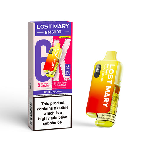 Lost marry vape bm 6000 tripple mango