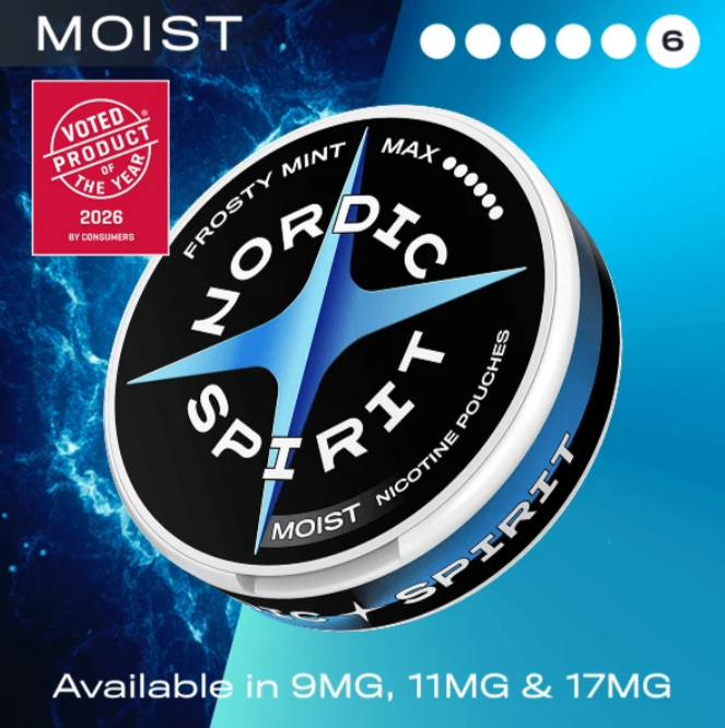 NORDIC SPIRIT NICOTINE POUCHES PACK OF 5