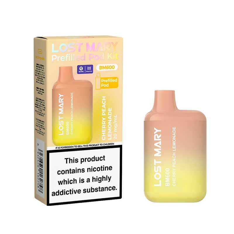 LOST MARY BM600 RECHARGEABLE PREFILLED KIT PACK OF 10