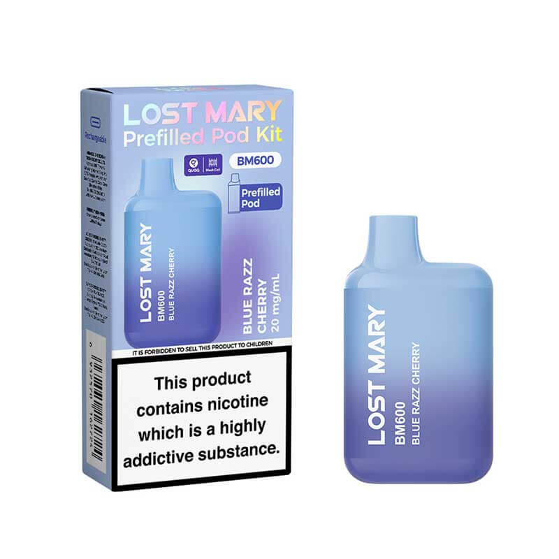LOST MARY BM600 RECHARGEABLE PREFILLED KIT PACK OF 10