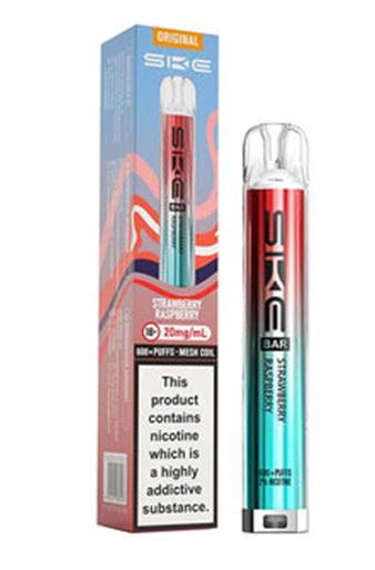 ske bar 600 prefilled pod kit Strawberry Raspberry