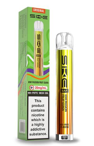 ske bar 600 prefilled pod kit Kiwi Passion Fruit Guava