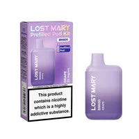 LOST MARY BM600 RECHARGEABLE PREFILLED KIT PACK OF 10