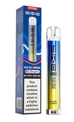 Ske Bar 600 Prefilled Pod Kit Blue Razz Lemonade