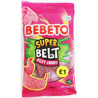 Bebeto Super Belts Fizzy PMP £1  135g × 12 × 1