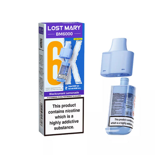 Lost Mary Pod BM6000 Blackcurrant Lemonade