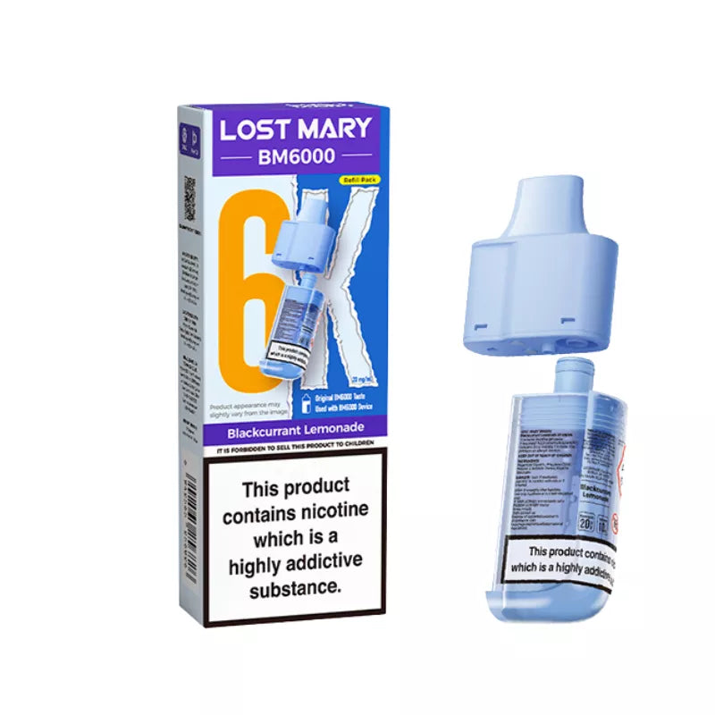 Lost Mary Pod BM6000 Blackcurrant Lemonade