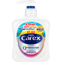 Carex Hand Wash Three Flavours  PM £1.65/1.49 250ml × 6 × 1