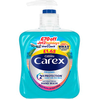 Carex Hand Wash Three Flavours  PM £1.65/1.49 250ml × 6 × 1