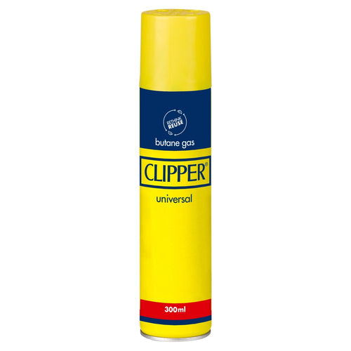 Clipper Butane Gas 300ml Std × 6 × 1