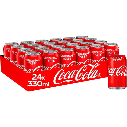 Coca Cola Cans Original Taste 24x330ml EU