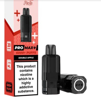 Hayati Pro Max+ Pods 6000+ Puffs Double Apple