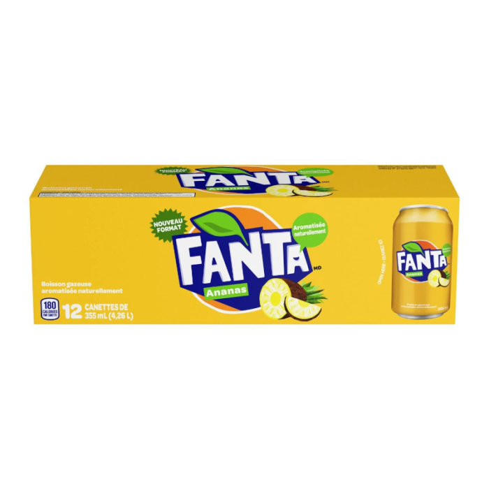 Fanta All Flavours 12x355ml