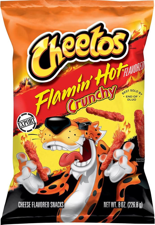 American Cheetos Crunchy,Flaming Hot and Jalepono 10x226